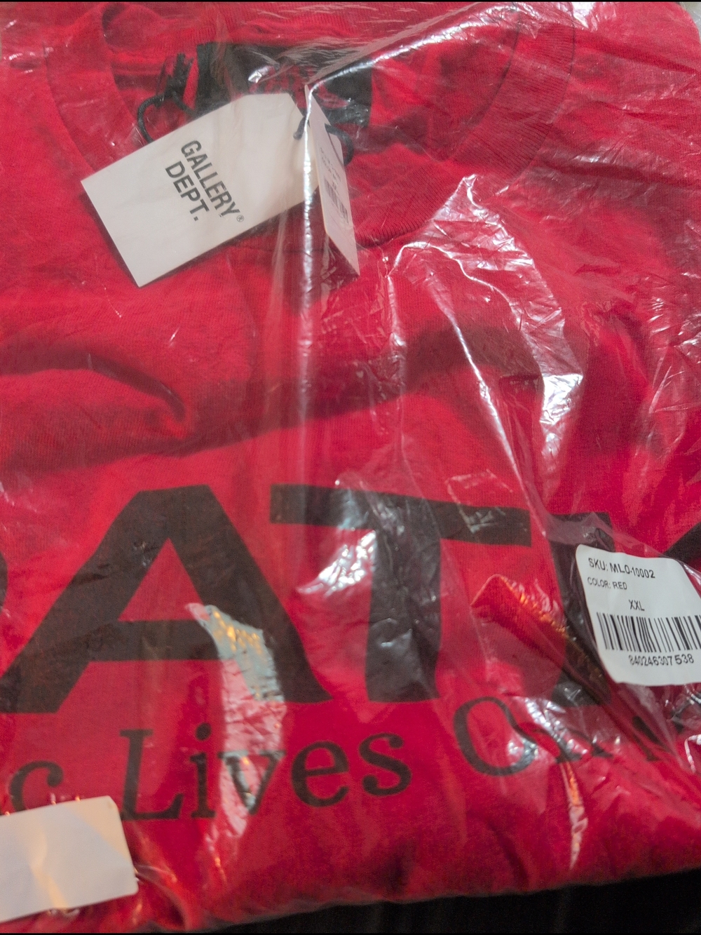 Gallery Dept Red Graphic Logo Tee